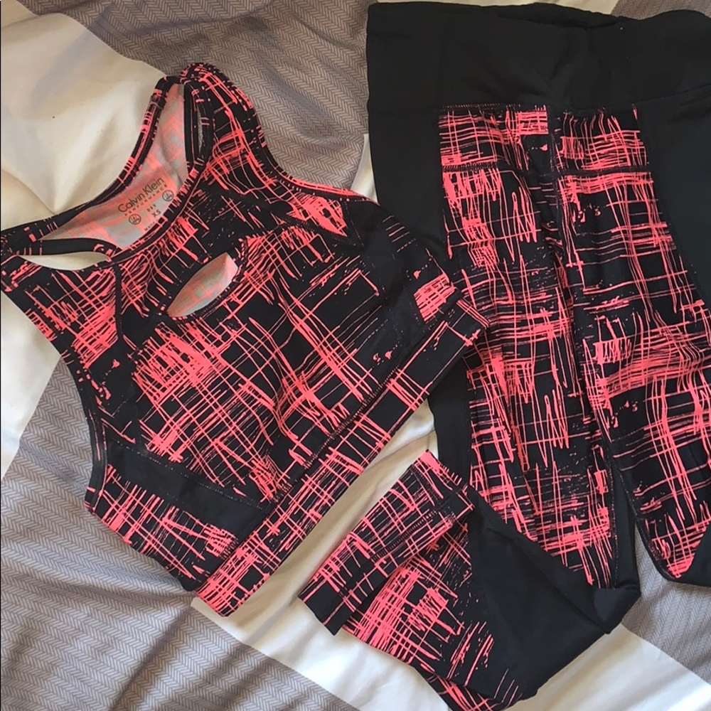 Calvin Klein Sports Bra & Leggings